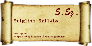 Stiglitz Szilvia névjegykártya